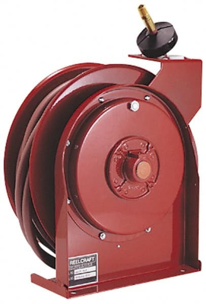 Reelcraft - 17' Spring Retractable Hose Reel - 300 psi, Hose Included - Exact Tooling