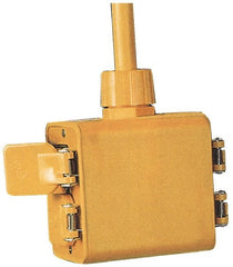 Woodhead Electrical - 1 Gang, Rectangle Outlet Box - 4" Overall Height x 4" Overall Width, Weather Resistant - Exact Tooling
