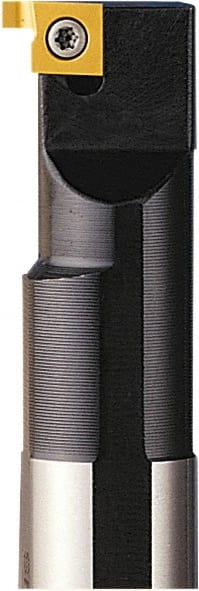 Seco - SN, Internal, Right Hand, 2.65mm Max Depth of Cut, 1.15 to 2.65mm Groove Width, Indexable Grooving Tool Holder - 9NR Insert Compatibility, 9.5mm Shank Width, 100mm OAL - Exact Tooling