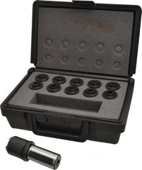 Bilz - 11 Piece, 1 Inch Shank Diameter, Rigid, Tapping Chuck Set - Straight Shank, Quick Change - Exact Tooling