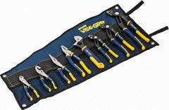 Irwin - 8 Piece Plier Set - Comes in Tool Roll - Exact Tooling