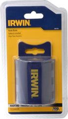 Irwin - 100 Piece Steel Hook Blade - 2" OAL, 0.024" Blade Thickness - Exact Tooling