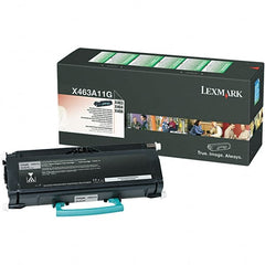Lexmark - Black Toner Cartridge - Use with Lexmark X463de, X464de, X466de, X466dte, X466dwe - Exact Tooling