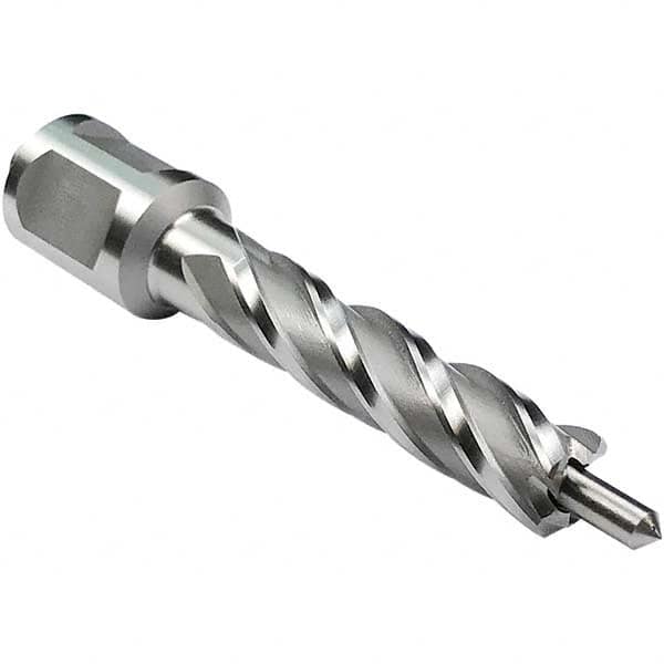 Cleveland Steel Tool - 1/2" Diam x 2" Deep High Speed Steel Annular Cutter - Exact Tooling
