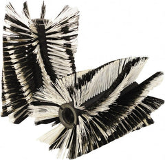 Trynex - 40" Long x 12" Wide Rotary Snow Brush - 12 Single Row Stiff Bristles, For SWB-400 - Exact Tooling