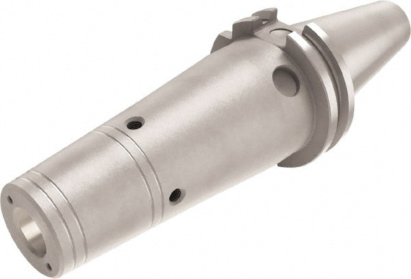 Seco - 6mm Hole Diam, DIN69871-50 Taper Shank Shrink Fit Tool Holder & Adapter - 6.299" Projection, 0.945" Nose Diam, 0.866" Clamping Depth, 45,000 RPM, Through Coolant - Exact Tooling