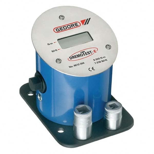 Gedore - Torque Wrench Meters & Calibrators Tool Type: Electronic Torque Tester Drive Size (Inch): 1/2 - Exact Tooling