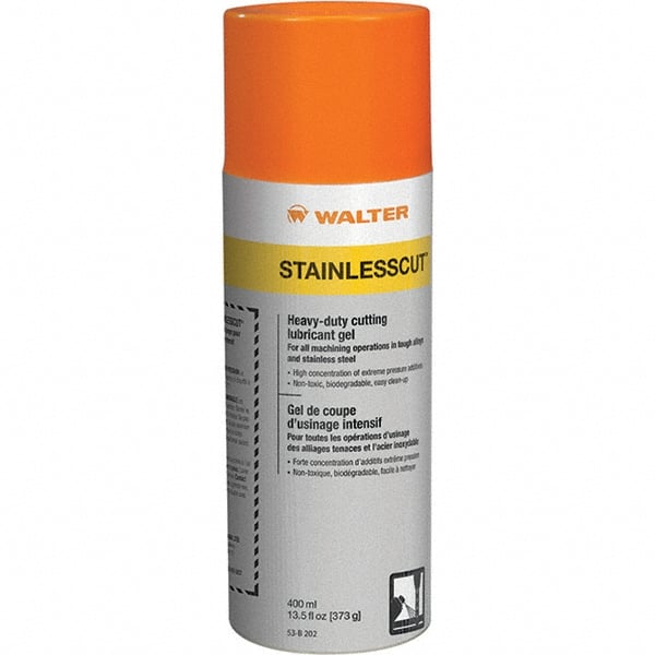 WALTER Surface Technologies - StainlessCut, 11 oz Aerosol Cutting Fluid - Aerosol, For Broaching, Drilling, Milling, Reaming, Sawing, Turning - Exact Tooling