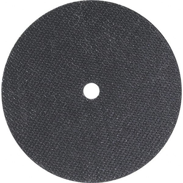 WALTER Surface Technologies - 6" Diam, Round, Hook & Loop Face, Interface Backing Pad - 6265 QUICK-STEP Big-Buff III & 6275 QUICK-STEP Finisher Compatible, Hook & Loop Back, Nonvacuum Pad - Exact Tooling