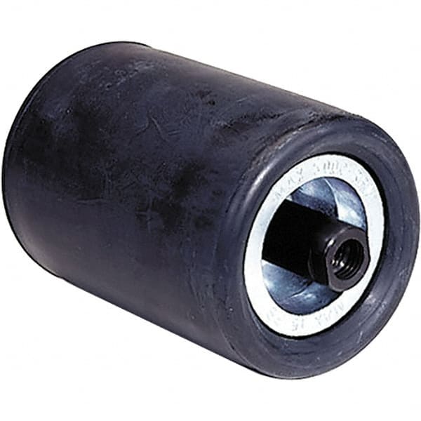 WALTER Surface Technologies - 3-1/2" Wheel OD, 5-3/8" Wheel Width, 3,800 RPM, Pneumatic Wheel without Hub - 5/8" Wheel Arbor Hole, For Use with Line-Mate III Drum Sander - Exact Tooling