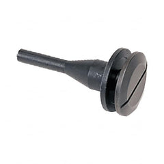 WALTER Surface Technologies - 1/4" Hole, Wheel Mandrel - 1/4" Shank Diam - Exact Tooling