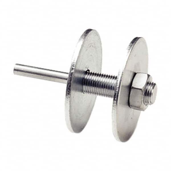 WALTER Surface Technologies - Wheel Mandrel - 1" Max Wheel Width, 1/4" Shank Diam - Exact Tooling