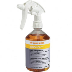 WALTER Surface Technologies - CoolCut, 500 mL Bottle Cutting Fluid - Liquid, For Broaching, Drilling, Milling, Reaming, Sawing, Shearing, Tapping - Exact Tooling