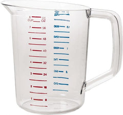 Rubbermaid - 2 Quart Polycarbonate Measuring Cup - 125 ml Graduation - Exact Tooling