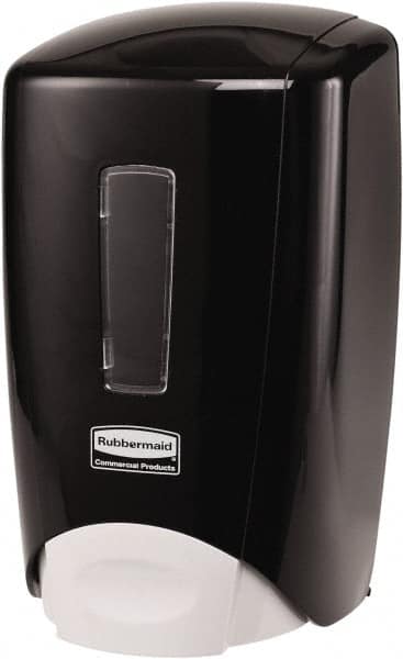Rubbermaid - 500 mL Foam/Liquid Hand Soap Dispenser - Plastic, Wall Mounted, Black - Exact Tooling