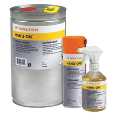 WALTER Surface Technologies - 5 L Bottle Non-Dripping Film Penetrant/Lubricant - Clear, -31°F to 390°F - Exact Tooling