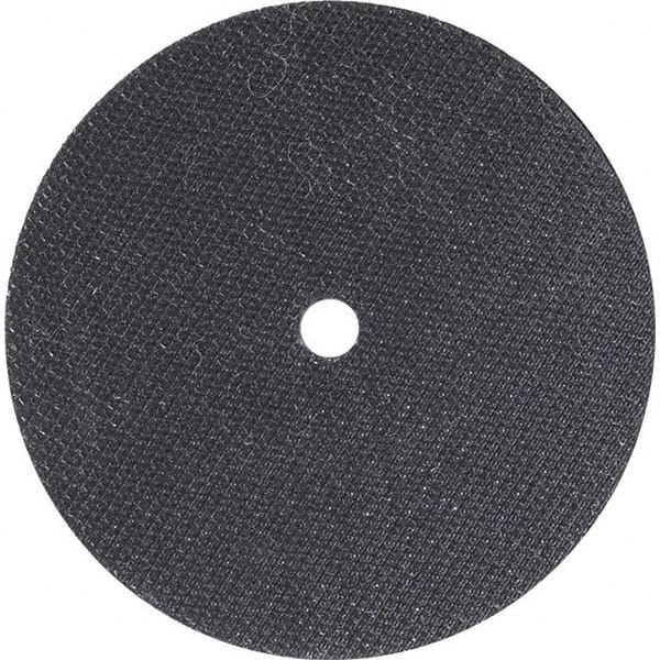 WALTER Surface Technologies - 4-1/2" Diam, Round, Hook & Loop Face, Interface Backing Pad - 6265 QUICK-STEP Big-Buff III & 6275 QUICK-STEP Finisher Compatible, Hook & Loop Back, Nonvacuum Pad - Exact Tooling
