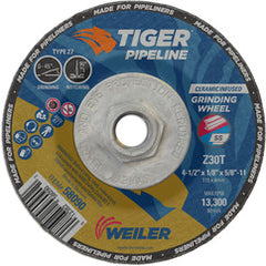 4-1/2X1/8X5/8-11 T27 Z30T - Exact Tooling