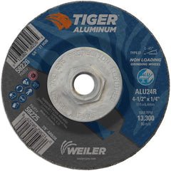 4-1/2X1/4 TIGER ALUM T27 GRIND WHL - Exact Tooling