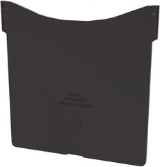 Akro-Mils - 4.7" Wide x 4.3" High, Black Bin Divider - Use with Akro-Mils - 30230 - Exact Tooling