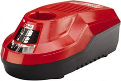 Milwaukee Tool - 4 Volt, 1 Battery Lithium-Ion Power Tool Charger - 30 min to Charge - Exact Tooling