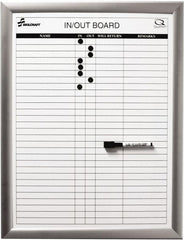 Ability One - 2" High x 22" Wide Dry Erase - Melamine, 26" Deep - Exact Tooling