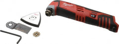 Milwaukee Tool - 12 Volt, Cordless Multi Tool Kit - 5,000 to 20,000 RPM - Exact Tooling