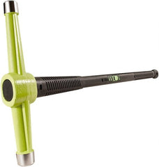 Wilton - 10 Lb Head, 36" Long Spike Maul - Steel Head, Steel Handle with Grip - Exact Tooling