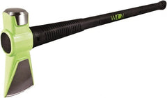 Wilton - 8 Lb Head, 36" Long Splitting Maul - Steel Head, Steel Handle with Grip - Exact Tooling