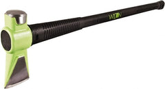 Wilton - 8 Lb Head, 36" Long Splitting Maul - Steel Head, Steel Handle with Grip - Exact Tooling