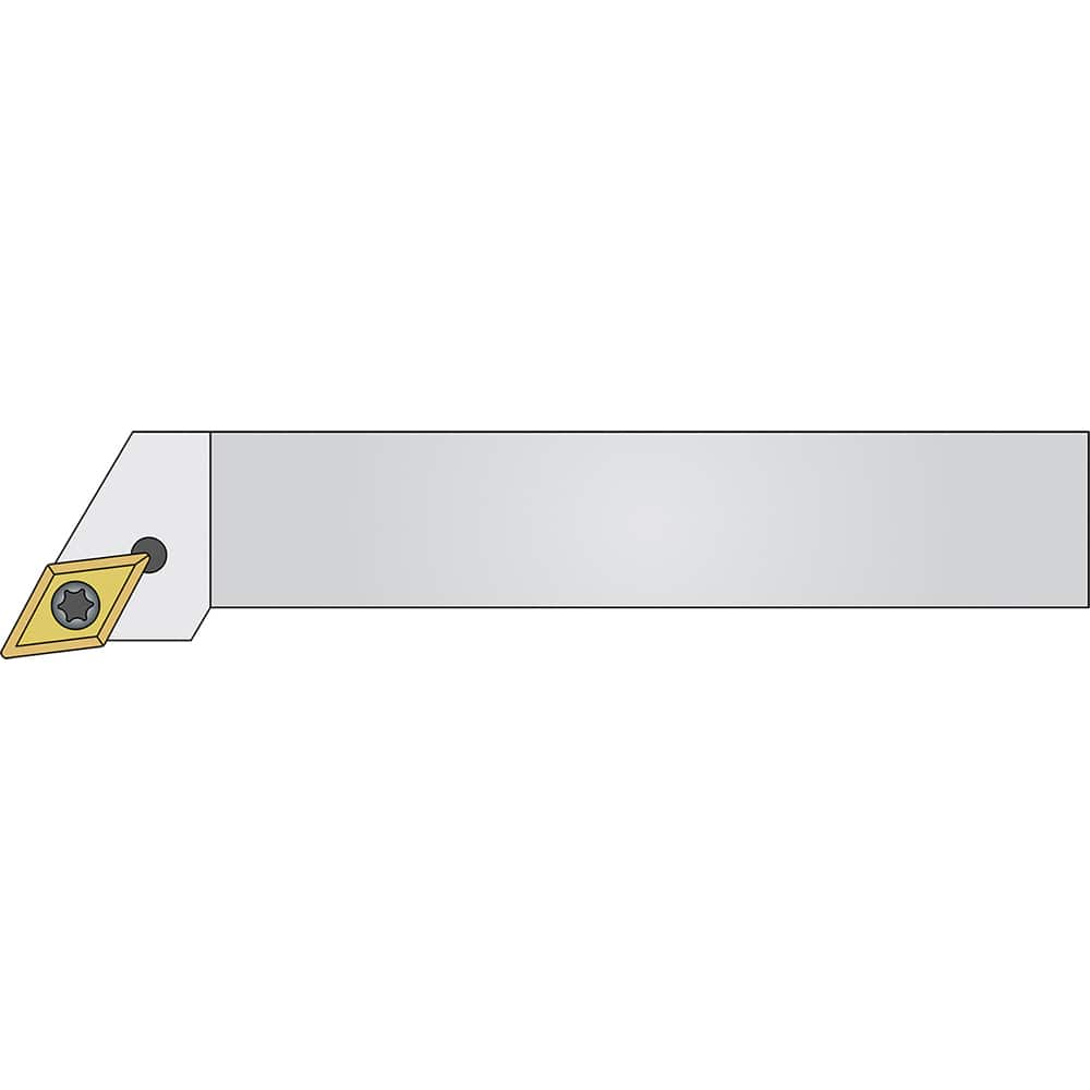 Micro 100 - RH SDJCR 0° Neutral Rake Indexable Turning Toolholder - Exact Tooling