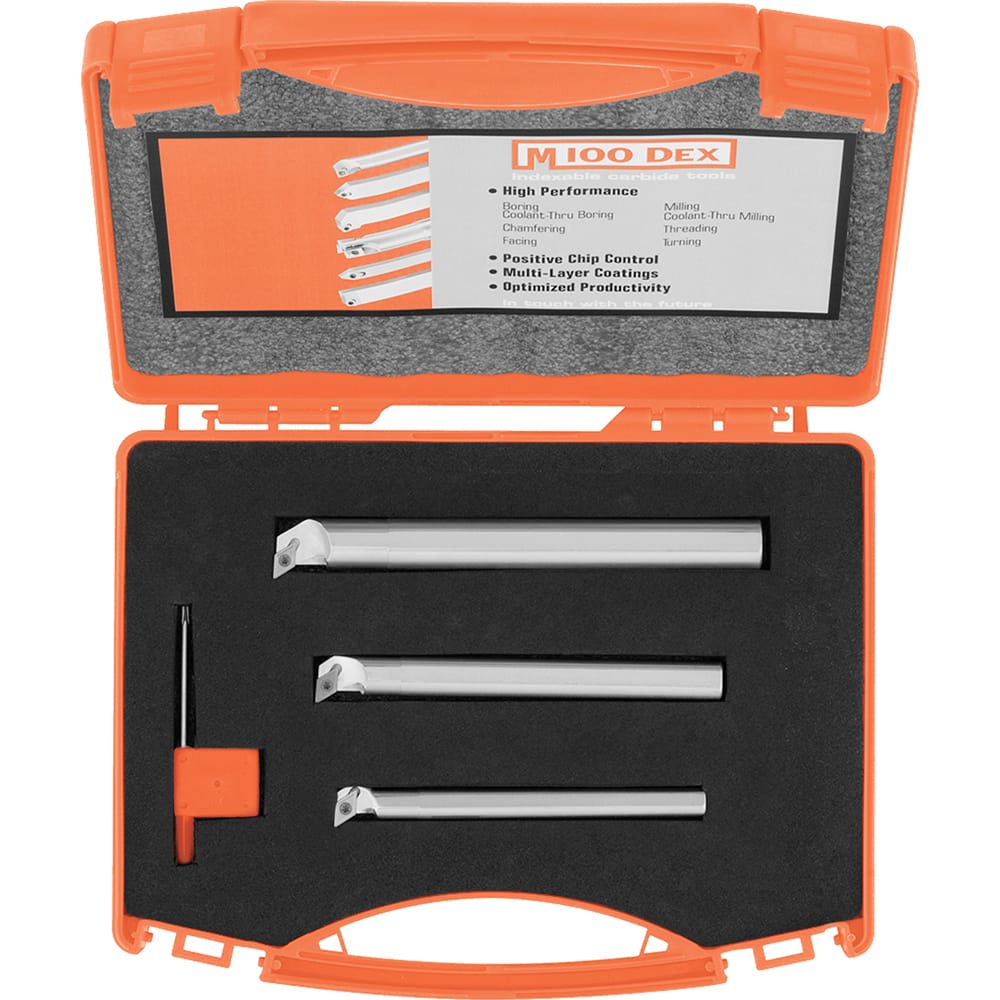 Micro 100 - Indexable Boring Bar Set - Exact Tooling