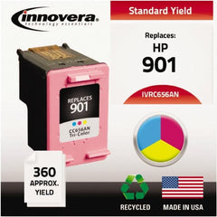 innovera - Inkjet Printer Cartridge - Use with HP Officejet J4500, J4600 - Exact Tooling