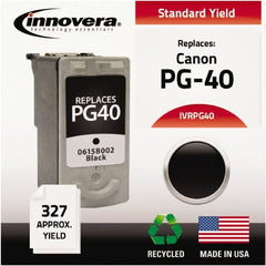 innovera - Black Inkjet Printer Cartridge - Use with Canon FAX-JX200, PIXMA iP1600, iP1700, iP1800, iP2600, MP140, MP150, MP160, MP170, MP180, MP190, MP210, MP450, MP460, MP470, MX300, MX310 - Exact Tooling