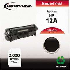 innovera - Black Toner Cartridge - Use with HP LaserJet 1010, 1012, 1015, 1018, 1020, 1022, 3015, 3020, 3030, 3050, 3052, 3055, M1319Fmfp - Exact Tooling