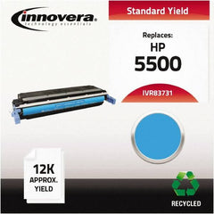innovera - Cyan Toner Cartridge - Use with HP LaserJet 5500, 5550 - Exact Tooling
