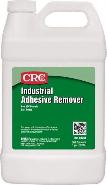 CRC - 1 Gal Bottle Adhesive Remover - VOC Content g/L 0, Removes Adhesives - Exact Tooling