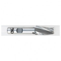 3/16 x 1/2 x 2-1/2 x 4-1/2 3 Fl HSS-CO Tapered Center Cutting End Mill - Bright - Exact Tooling