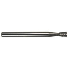 List No. 5970 - SN-42 - Carbide Burr - Double Cut - Made In USA - Exact Tooling