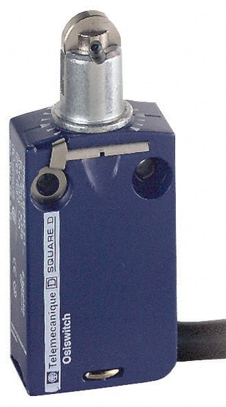 Telemecanique Sensors - SPDT, NC/NO, 240 VAC, 250 VDC, Removable Cable Terminal, Roller Plunger Actuator, General Purpose Limit Switch - 1, 2, 6, 12, 13, 4X, 6P NEMA Rating, IP66, IP67, IP68 IPR Rating - Exact Tooling