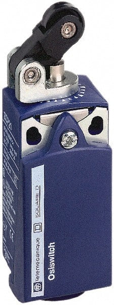 Telemecanique Sensors - SPDT, NC/NO, 240 VAC, 250 VDC, Screw Terminal, Roller Plunger Actuator, General Purpose Limit Switch - 1, 2, 4, 6, 12, 13 NEMA Rating, IP66, IP67 IPR Rating - Exact Tooling
