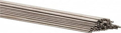 Welding Material - 36 Inch Long, 0.045 Inch Diameter, Bare Coated, Stainless Steel, TIG Welding and Brazing Rod - 1 Lb., Industry Specification 308L - Exact Tooling