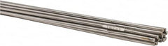 Welding Material - 36 Inch Long, 3/32 Inch Diameter, Bare Coated, Stainless Steel, TIG Welding and Brazing Rod - 1 Lb., Industry Specification 316L - Exact Tooling