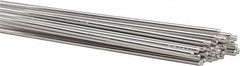 Welding Material - 36 Inch Long, 3/32 Inch Diameter, Bare Coated, Aluminum, TIG Welding and Brazing Rod - 10 Lb., Industry Specification 5356 - Exact Tooling