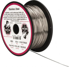 Welding Material - ER308L, 0.035 Inch Diameter, Stainless Steel MIG Welding Wire - 2 Lb. Roll - Exact Tooling