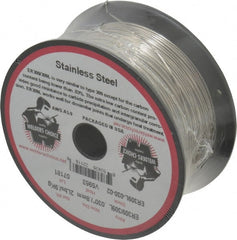Welding Material - ER309L, 0.03 Inch Diameter, Stainless Steel MIG Welding Wire - 2 Lb. Roll - Exact Tooling
