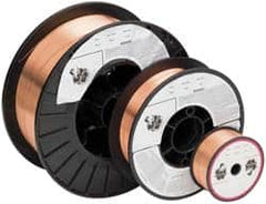 Welding Material - ER70S-6, 0.023 Inch Diameter, Carbon Steel MIG Welding Wire - 33 Lb. Roll - Exact Tooling