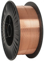 Welding Material - ER70S-6, 0.03 Inch Diameter, Carbon Steel MIG Welding Wire - 33 Lb. Roll - Exact Tooling