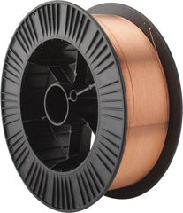 Welding Material - ER70S-6, 0.035 Inch Diameter, Carbon Steel MIG Welding Wire - 33 Lb. Roll - Exact Tooling