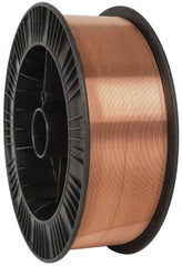 Welding Material - ER70S-6, 0.045 Inch Diameter, Carbon Steel MIG Welding Wire - 33 Lb. Roll - Exact Tooling